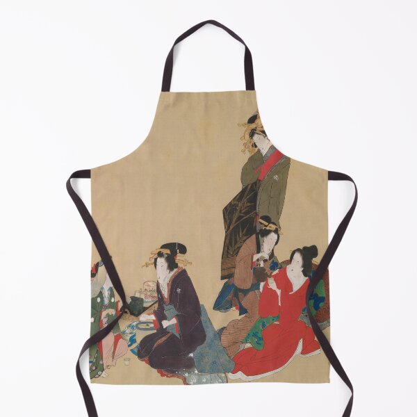 Item preview, Five Beauties by Hokuba - Vintage Japanese Art Enhanced Reproduction designed and sold by molamode.