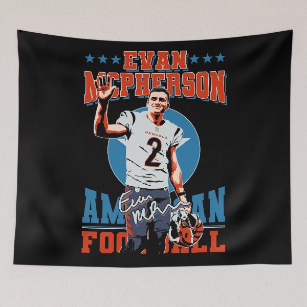 Item preview, Evan McPherson Bengals American Football designed and sold by RafaelLima7.