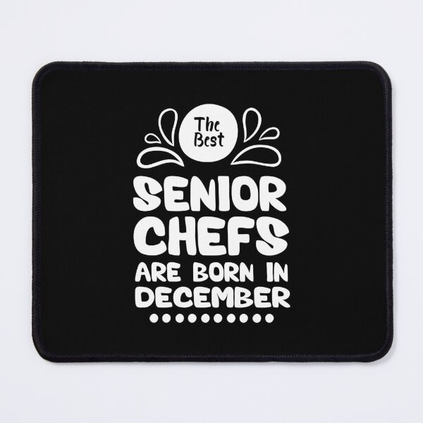 Item preview, The Best Senior Chefs Are Born in October Funny Chef Birthday Gift idea for Cooking Lovers designed and sold by BestComicss.