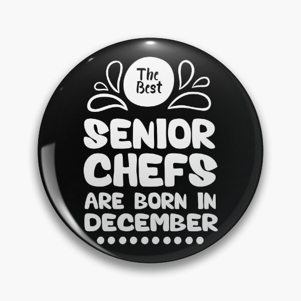 Item preview, The Best Senior Chefs Are Born in October Funny Chef Birthday Gift idea for Cooking Lovers designed and sold by BestComicss.
