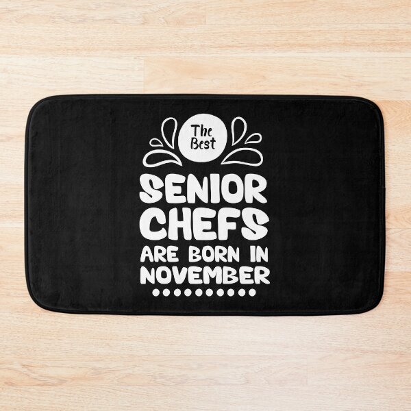 Item preview, The Best Senior Chefs Are Born in September Funny Chef Birthday Gift idea for Cooking Lovers designed and sold by BestComicss.