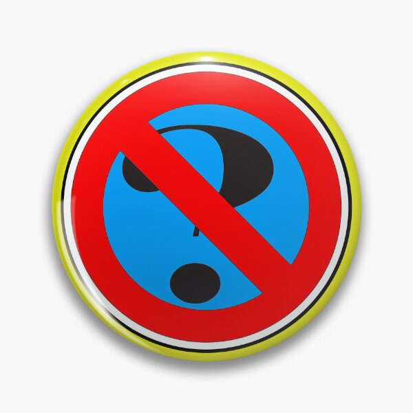 Artikelvorschau, Es ist verboten, Fragen zu stellen entworfen und verkauft von Apikoedesign.
