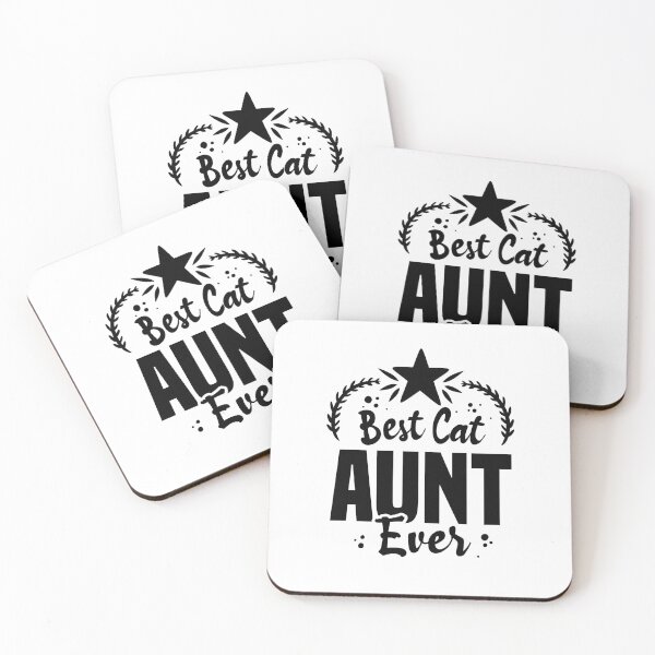 Item preview, Best Cat Aunt Ever Funny Vintage Cat Aunt Valentines Day Gift designed and sold by BestComicss.