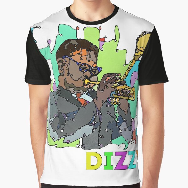 DIZZY (Dizzy Gillespie) - "Jazz Legends" Art Series by Hristo Vitchev Graphic T-Shirt