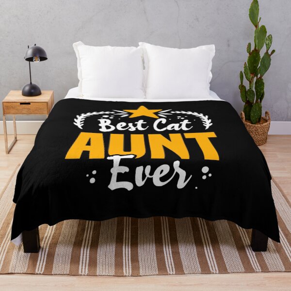 Item preview, Best Cat Aunt Ever Funny Vintage Cat Aunt Valentines Day Gift designed and sold by BestComicss.