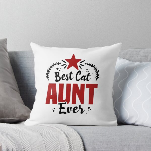 Item preview, Best Cat Aunt Ever Funny Vintage Cat Aunt Valentines Day Gift designed and sold by BestComicss.