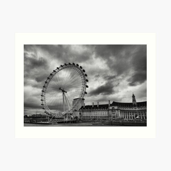 Eye of the Storm- London Art Print