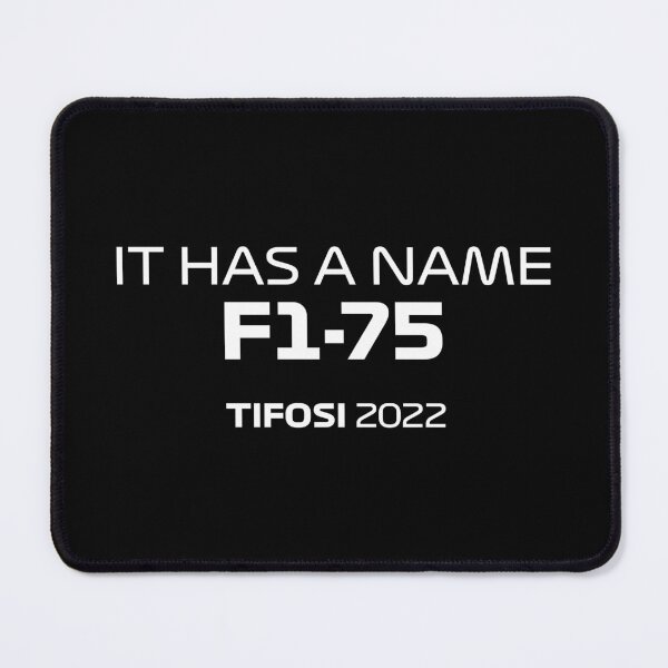 Item preview, It Has a Name... F1-75 Tifosi 2022 (Black BG) designed and sold by FilipeFerreira.