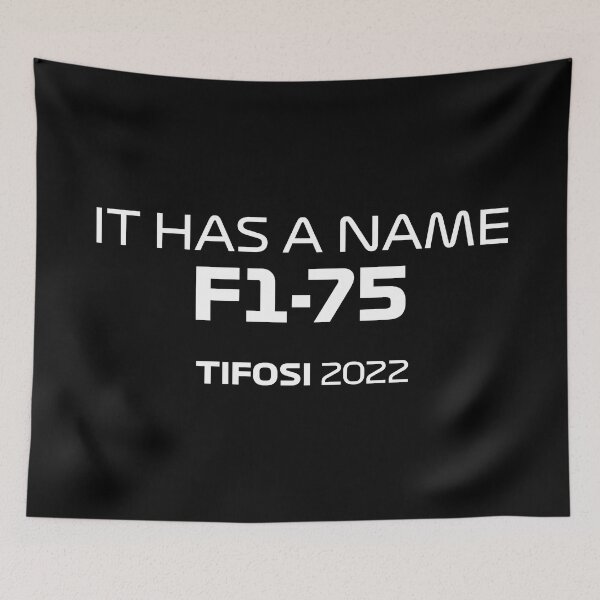 Item preview, It Has a Name... F1-75 Tifosi 2022 (Black BG) designed and sold by FilipeFerreira.