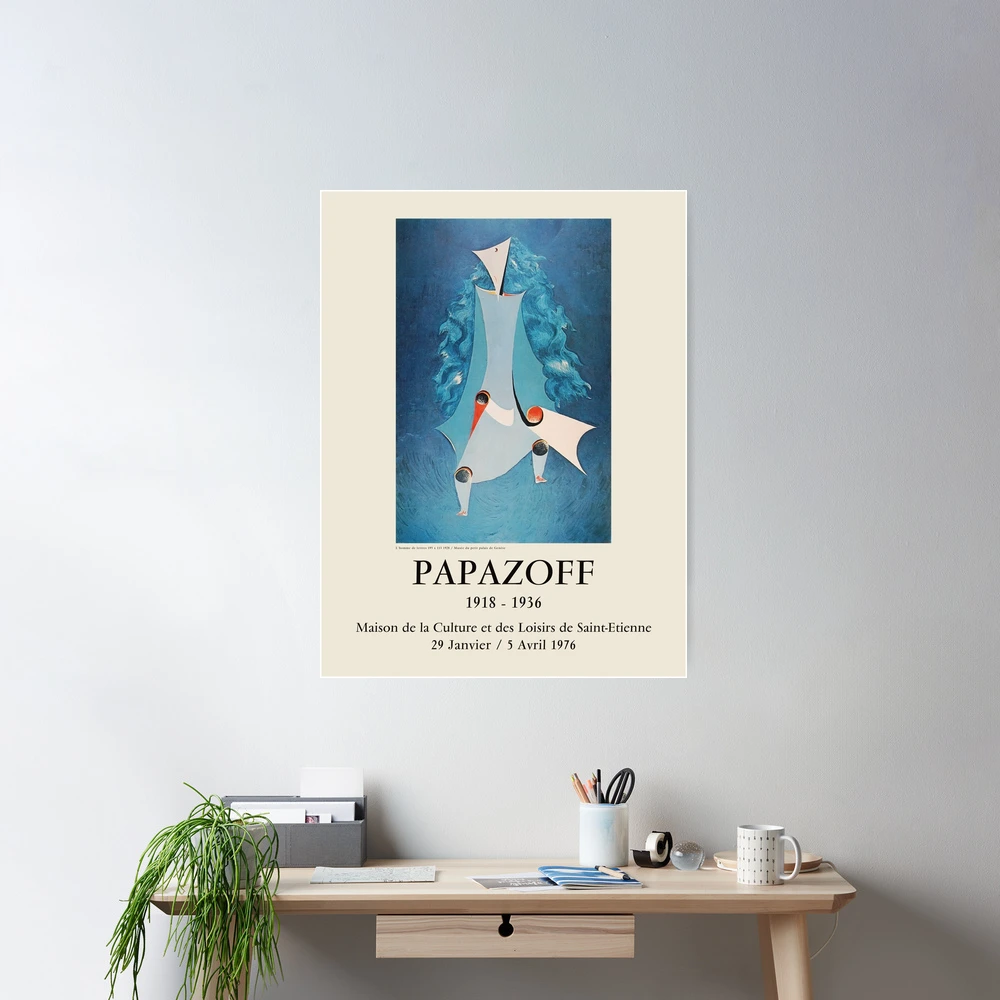 Georges Papazoff. Exhibition poster for House of Culture and