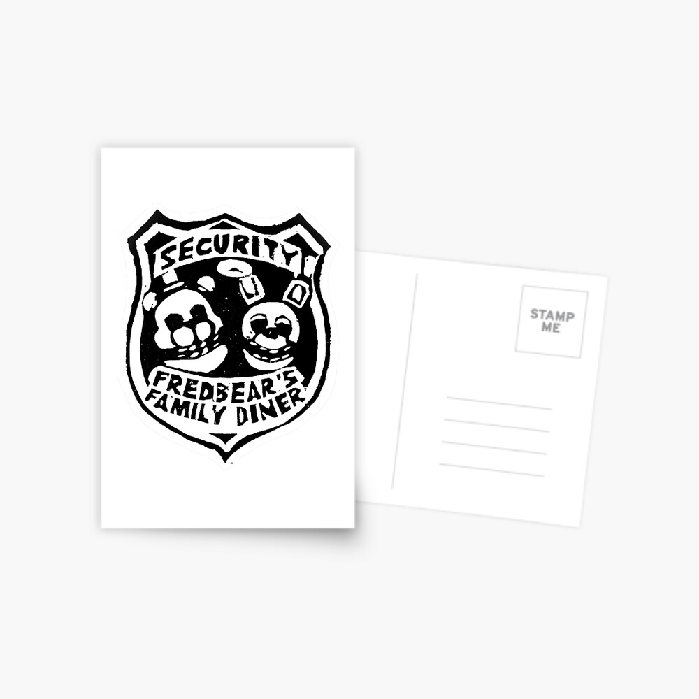 Five Nights at Freddy's Fredbear's Family Diner Security Badge Sticker for  Sale by pinjann