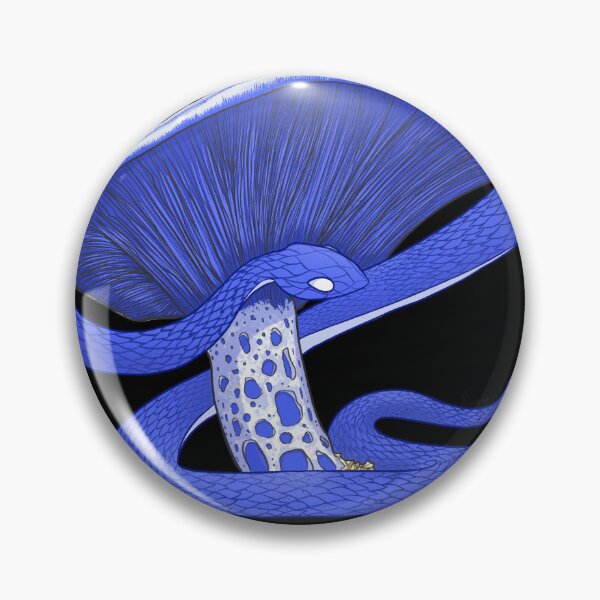 Item preview, Snake and Indigo Milk Cap designed and sold by -Senaar-.