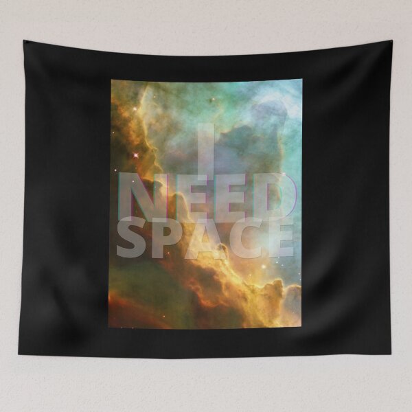 Item preview, I Need Space - Rainbow Galaxy 3 designed and sold by Quirkdom.