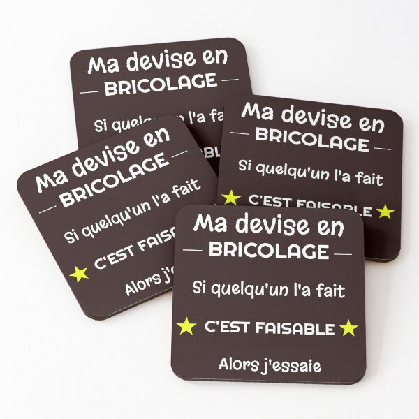 Item preview, my motto in DIY men's gift designed and sold by Scelai.