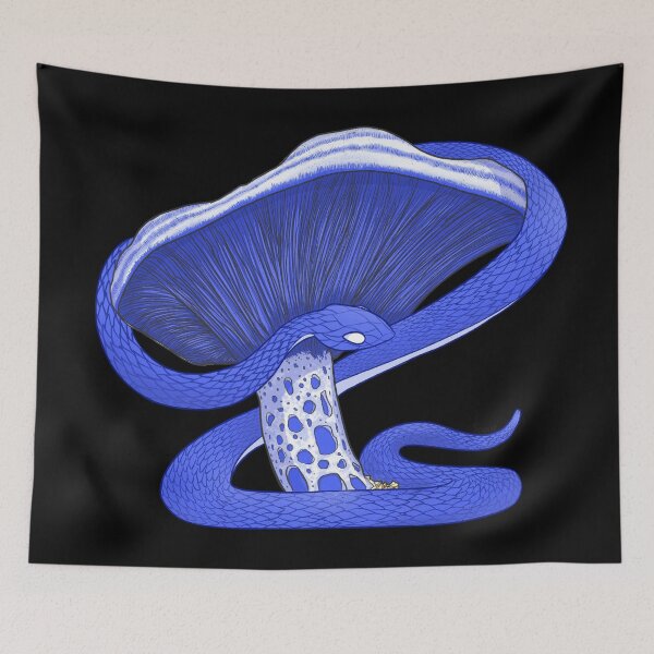 Item preview, Snake and Indigo Milk Cap designed and sold by -Senaar-.
