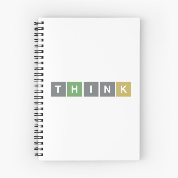 Item preview, Wordle - Daily Words - Think designed and sold by DesignByLeo.