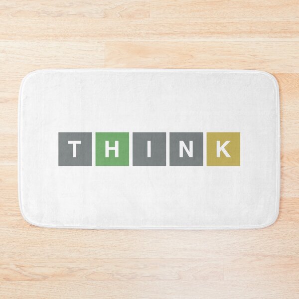 Item preview, Wordle - Daily Words - Think designed and sold by DesignByLeo.