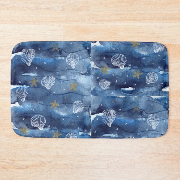 Item preview, Seashells Whimsical Watercolor Pattern designed and sold by Sandra Connelly.