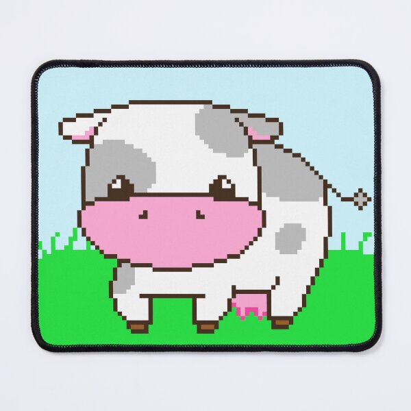 Item preview, Kawaii Pixel Cow designed and sold by With Love, InspireMari.