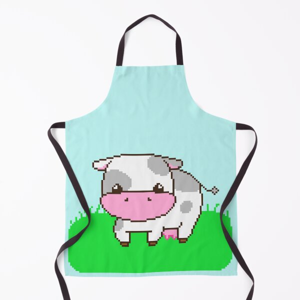 Item preview, Kawaii Pixel Cow designed and sold by With Love, InspireMari.