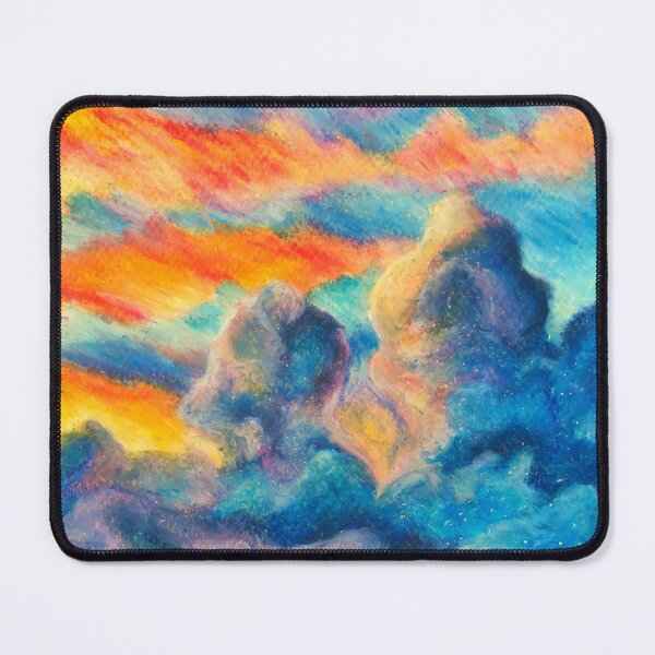 Item preview, Pastel Clouds Sunset Sky Painting designed and sold by everythANG-shop.