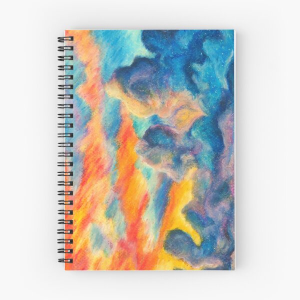 Item preview, Pastel Clouds Sunset Sky Painting designed and sold by everythANG-shop.