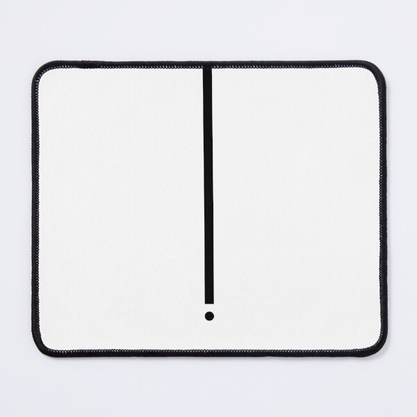 Item preview, Just a line with a dot in black designed and sold by AlfabetDesign.