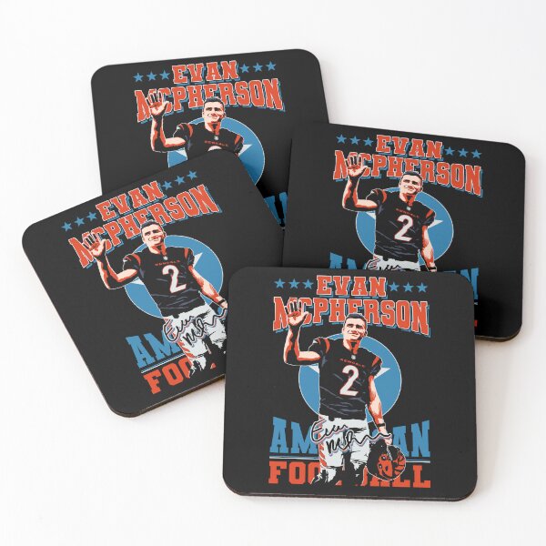 Item preview, Evan McPherson Bengals American Football Black designed and sold by RafaelLima7.