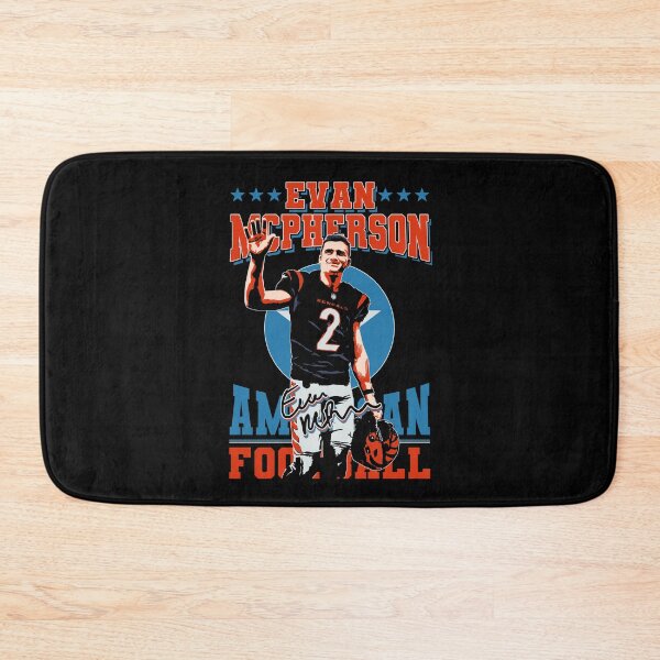 Item preview, Evan McPherson Bengals American Football Black designed and sold by RafaelLima7.