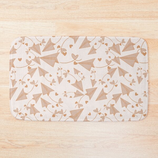 Item preview, Romantic hearts love in the air graphic print pattern designed and sold by RSDigitalPrintDesign.