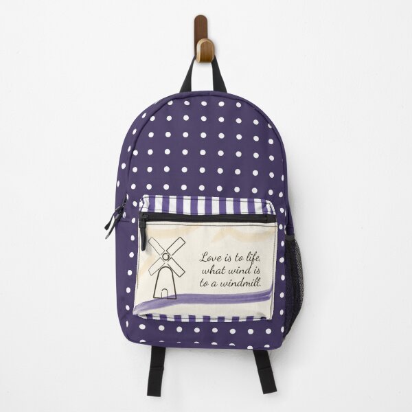 Item preview, Love is to life, what wind is to a windmill | Inspiration Quote designed and sold by smoothwizz.