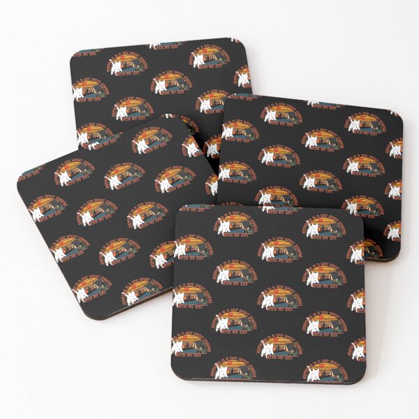 Item preview, Happiness Is A Day Spent Camping With My Cat, Camping with my cat, a day spent camping designed and sold by Rally-Girl.