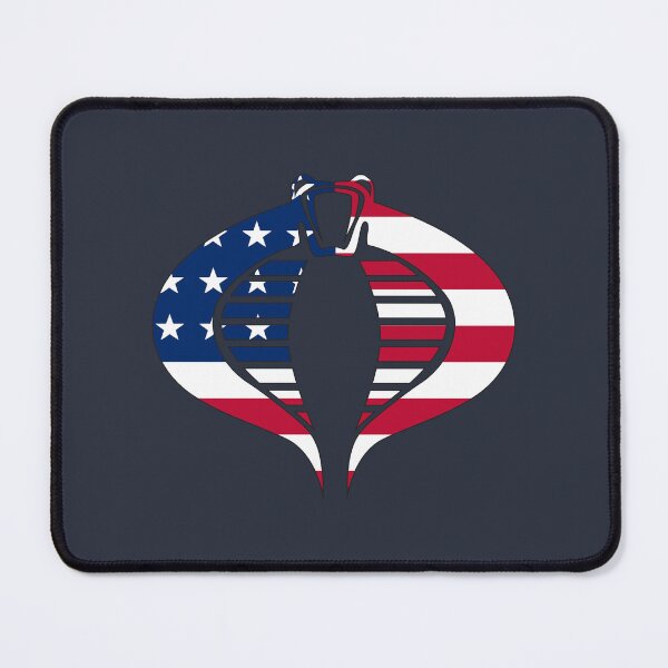 Aperçu de l'œuvre Logo du drapeau américain Gi Joe Cobra créée et vendue par AJ Liber.