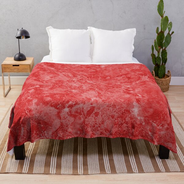 Item preview, Red And White Marble Design designed and sold by ArtsyWishy.
