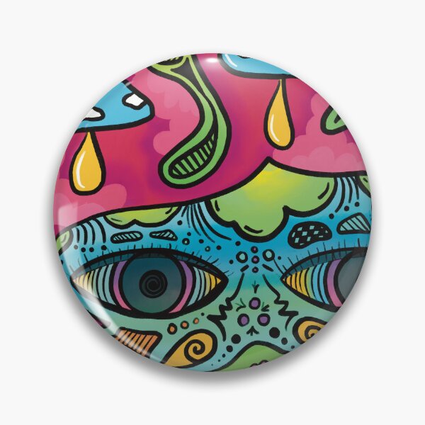 Artikelvorschau, Toadstool Clouds and Rainbow Eyes entworfen und verkauft von Prachi Patel.