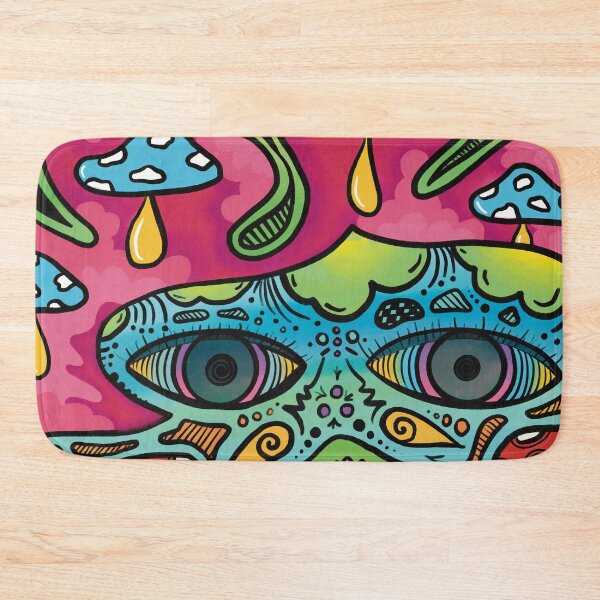 Aperçu de l'œuvre Toadstool Clouds and Rainbow Eyes créée et vendue par Prachi Patel.
