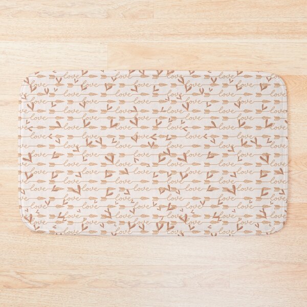 Item preview, Romantic hearts graphic print pattern  designed and sold by RSDigitalPrintDesign.