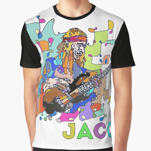 JACO (Jaco Pastorius) - "Jazz Legends" Art Series by Hristo Vitchev Graphic T-Shirt