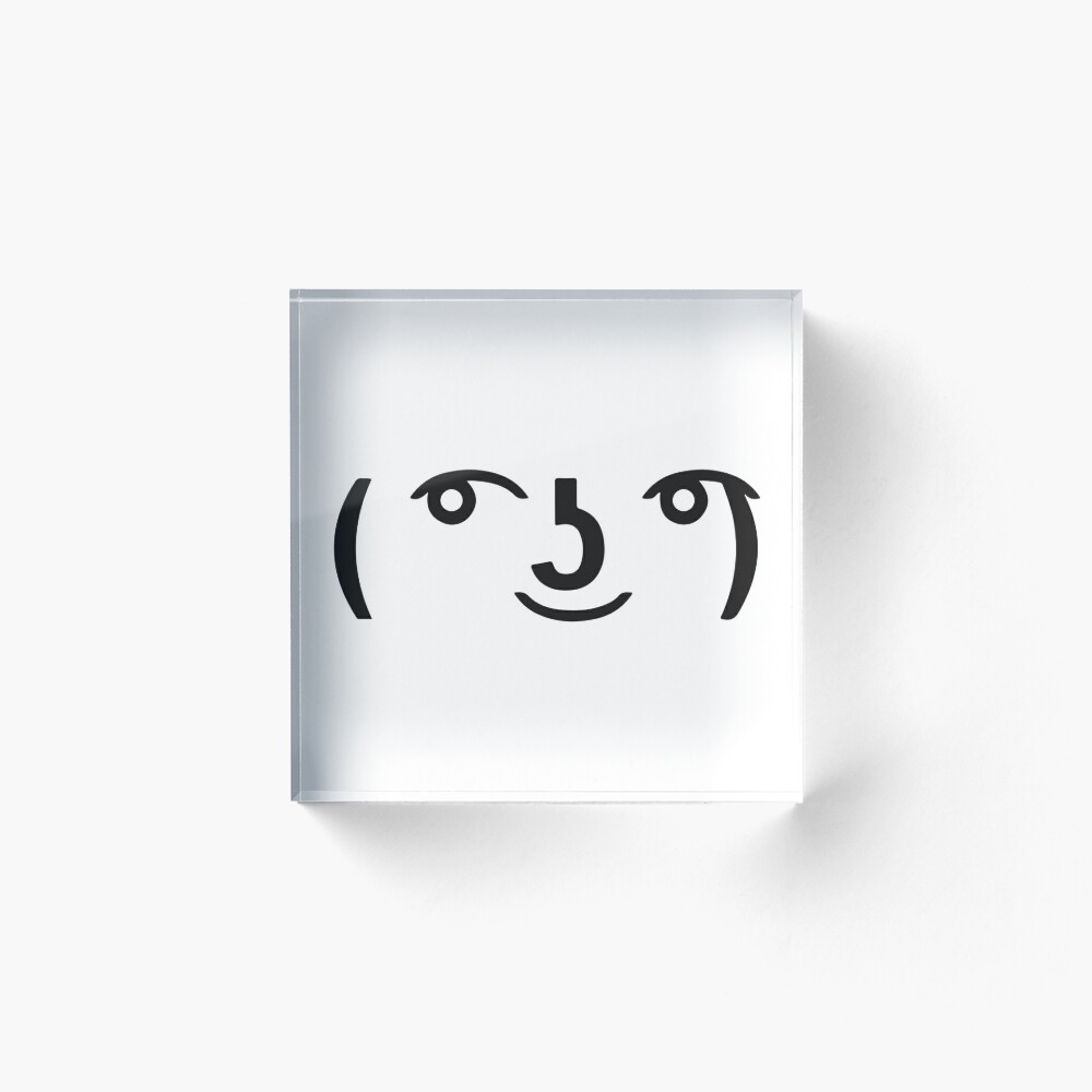 Text Emoji and Kawaii Lenny Faces Emoticon text based black and