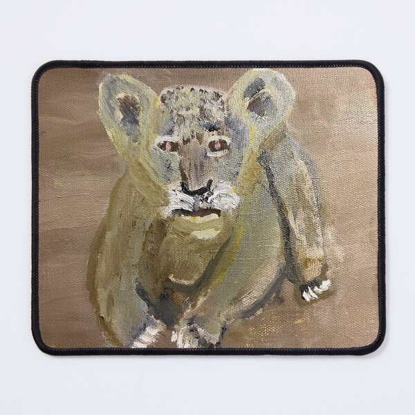 Item preview, Lion cub closeup designed and sold by Pamela Ruggiero.