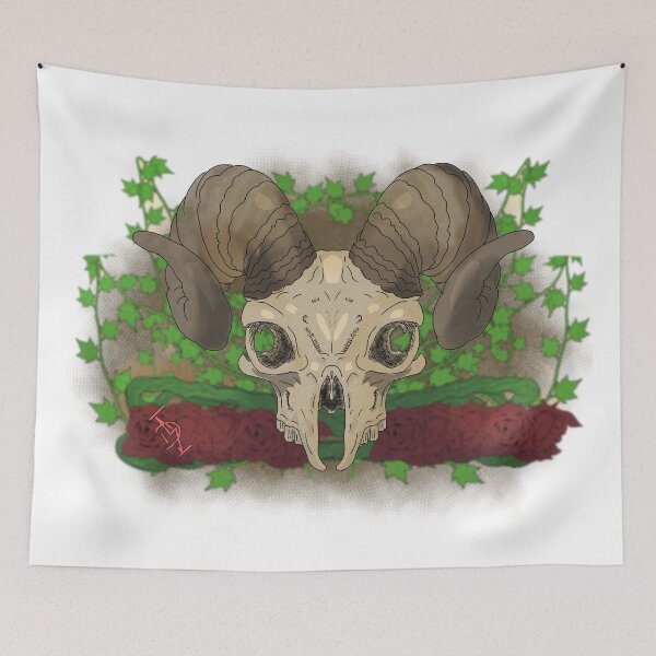 Item preview, Ram skull designed and sold by Dazzable.