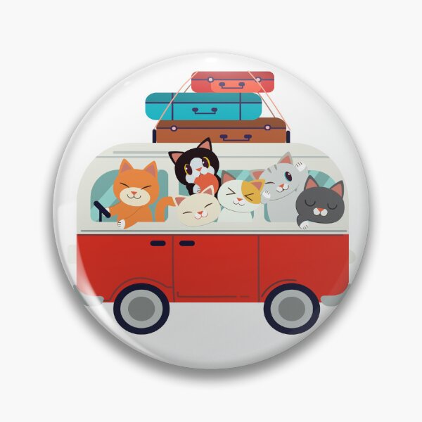 Item preview, cat driving a car designed and sold by Sam Artist.
