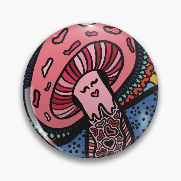 Item preview, Sombrero Pink Mushroom Girl designed and sold by Prachi Patel.