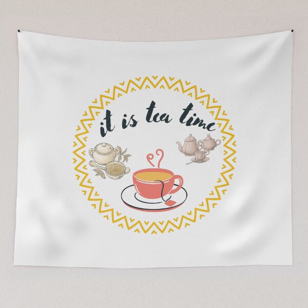 Item preview, It is tea time. designed and sold by Design Vibes.