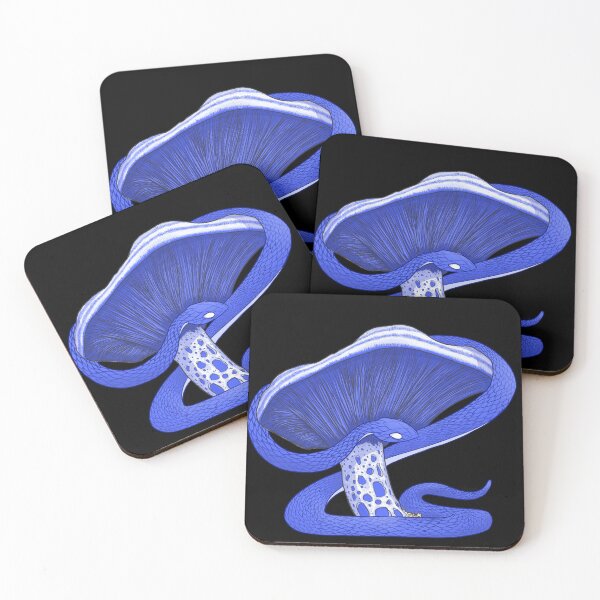 Item preview, Snake and Indigo Milk Cap designed and sold by -Senaar-.