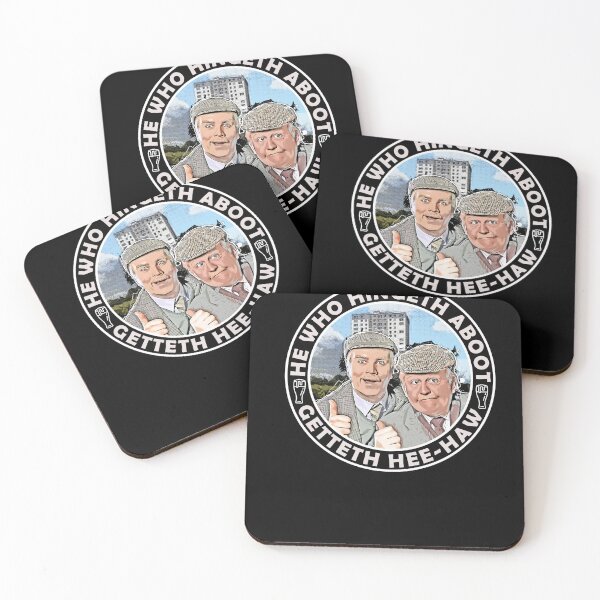 Item preview, Still Game He Who Hingeth Aboot Getteth Hee Haw designed and sold by boxoflyrics.