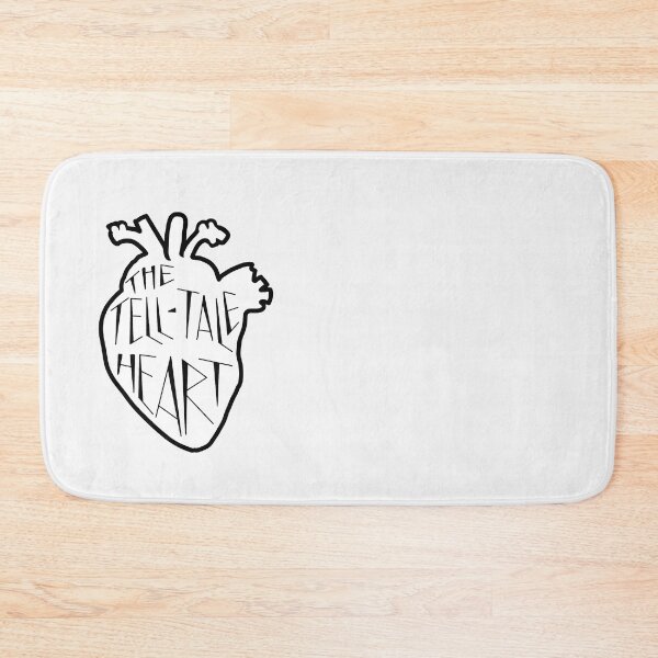 Item preview, Tell Tale Anatomical Heart (White/Black) designed and sold by erinfrizzell.