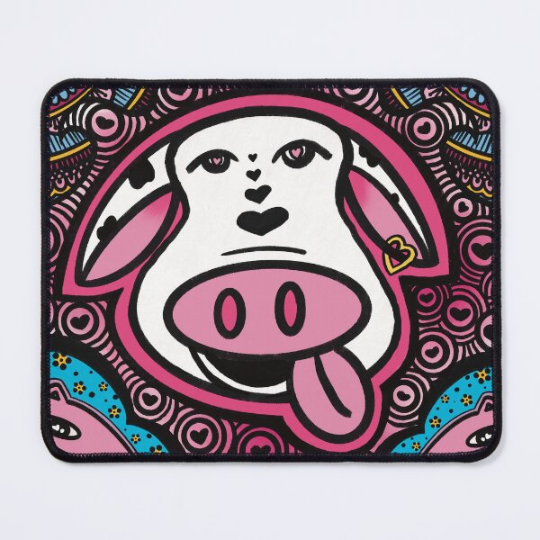 Item preview, Honey Baby Pink Cow Design designed and sold by Prachi Patel.