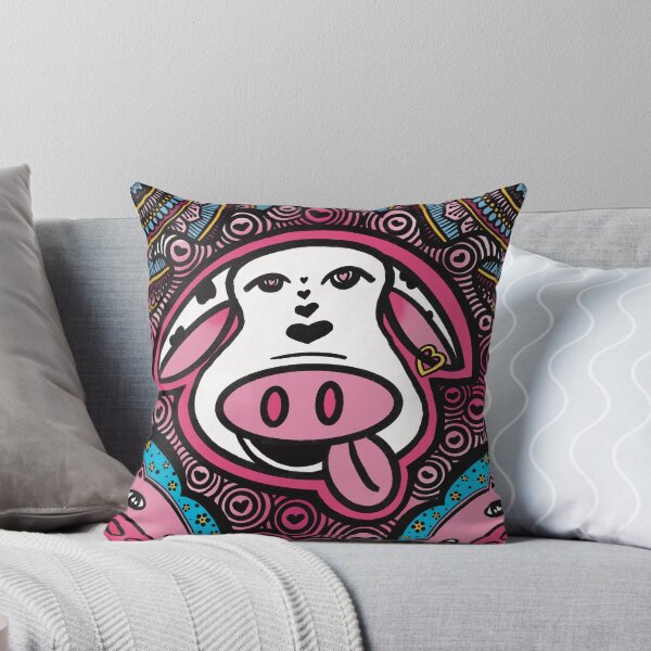 Item preview, Honey Baby Pink Cow Design designed and sold by Prachi Patel.