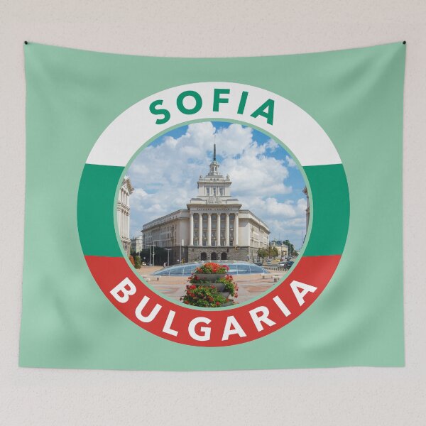 Item preview, Sofia, Bulgaria Round Emblem designed and sold by travelwitheric.